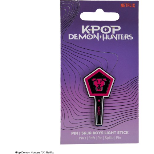 cinereplicas: k-pop demon hunters - saja boys light stick pin CR3138 4895205625495