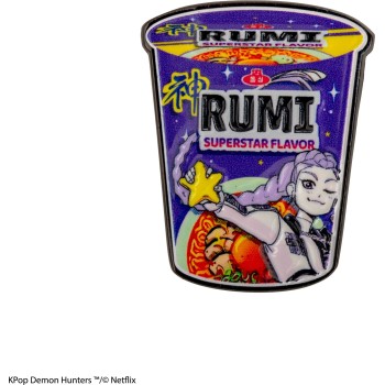 cinereplicas: k-pop demon hunters - rumi superstar flavor noodles pin CR3126 4895205625372