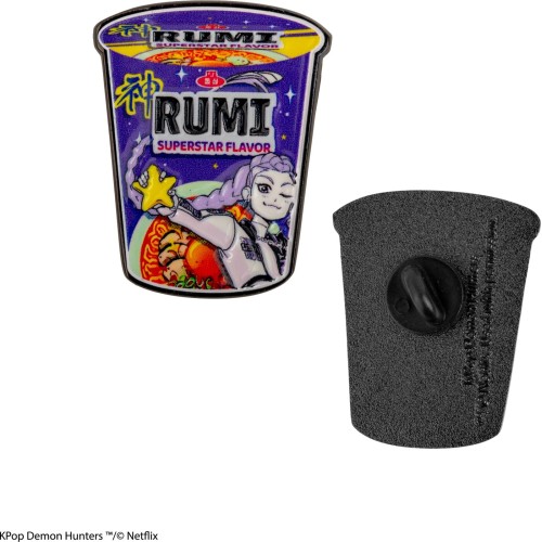 cinereplicas: k-pop demon hunters - rumi superstar flavor noodles pin CR3126 4895205625372