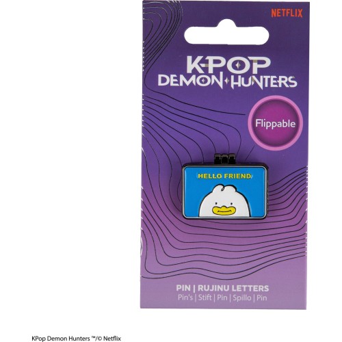 cinereplicas: k-pop demon hunters - rujinu letters pin CR3125 4895205625365