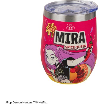 cinereplicas: k-pop demon hunters - mira spice queen travel mug CR4387 4895205625914