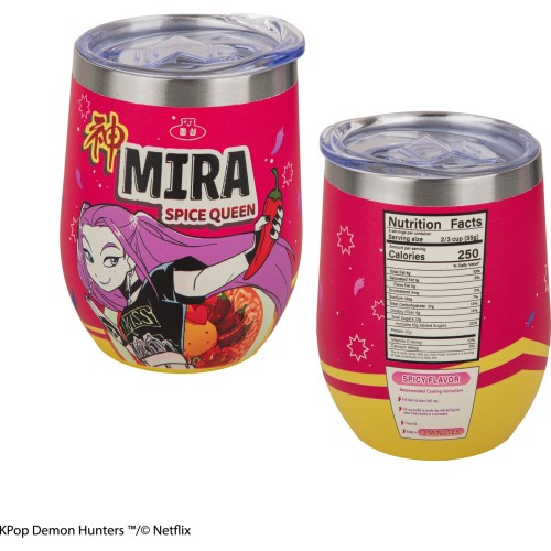 cinereplicas: k-pop demon hunters - mira spice queen travel mug CR4387 4895205625914