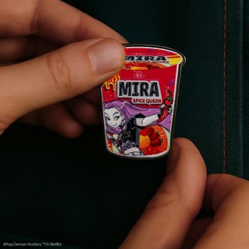 cinereplicas: k-pop demon hunters - mira spice queen noodles pin CR3127 4895205625389