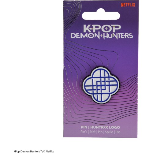 cinereplicas: k-pop demon hunters - huntr/x logo pin CR3135 4895205625464