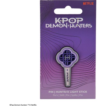 cinereplicas: k-pop demon hunters - huntr/x light stick pin CR3137 4895205625488