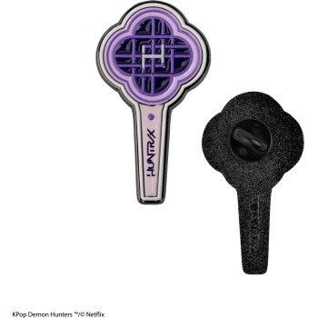 cinereplicas: k-pop demon hunters - huntr/x light stick pin CR3137 4895205625488