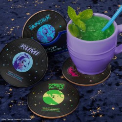 cinereplicas: k-pop demon hunters - hunters and demons soundtrack coasters  set of 4 CR4120 4895205624887