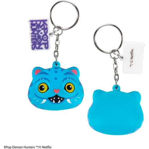 cinereplicas: k-pop demon hunters - derpy squishy keychain CR2222 4895205624665