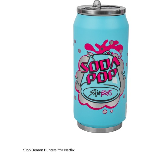 cinereplicas: k-pop demon hunters - soda pop can water bottle mini CR4127 4895205625822
