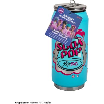 cinereplicas: k-pop demon hunters - soda pop can water bottle mini CR4127 4895205625822