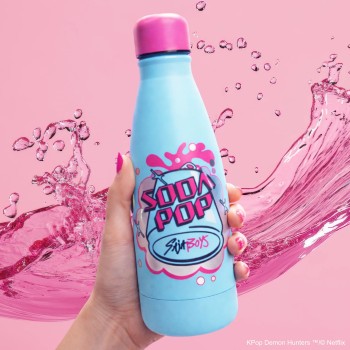 cinereplicas: k-pop demon hunters - soda pop water bottle mini CR4128 4895205625839