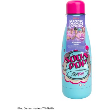 cinereplicas: k-pop demon hunters - soda pop water bottle mini CR4128 4895205625839