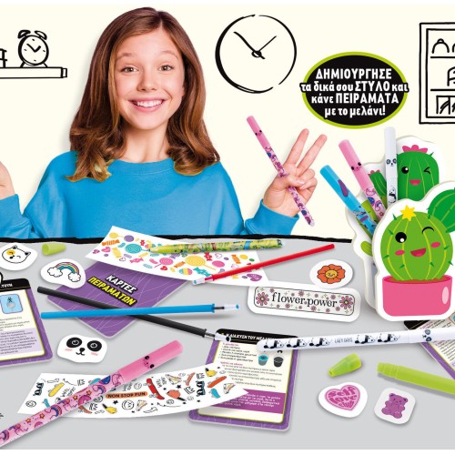 Lisciani Little Scientists Workshop Pen Write-erase A Creative Workshop Full of Experiments, Imagination and Colorful Constructi