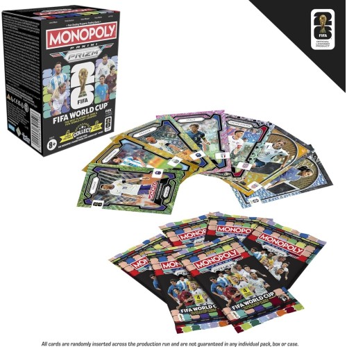 Hasbro monopoly panini prizm: fifa world cup  cards booster box | current stars an G2677 5010996391506