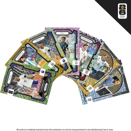Hasbro Monopoly Panini Prizm: Booster Box Cards World Cup Fifa | Τρέχοντα Αστέρια G2677 5010996391506