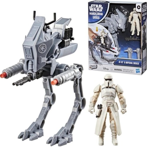 Hasbro Star Wars wars actionverse at-rt and imperial remnant at-rt driver, action figure and G2840 5010996356031