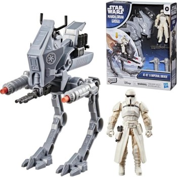 Hasbro Star Wars wars actionverse at-rt and imperial remnant at-rt driver, action figure and G2840 5010996356031