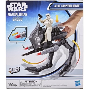 Hasbro Star Wars wars actionverse at-rt and imperial remnant at-rt driver, action figure and G2840 5010996356031
