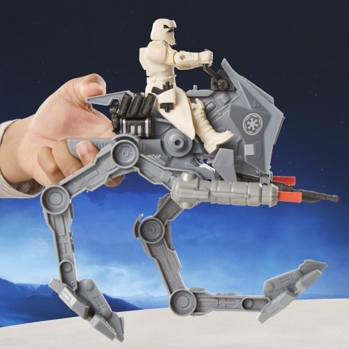 Hasbro Star Wars wars actionverse at-rt and imperial remnant at-rt driver, action figure and G2840 5010996356031