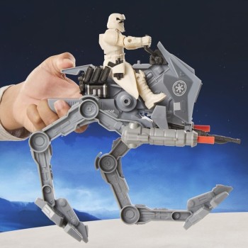 Hasbro Star Wars wars actionverse at-rt and imperial remnant at-rt driver, action figure and G2840 5010996356031
