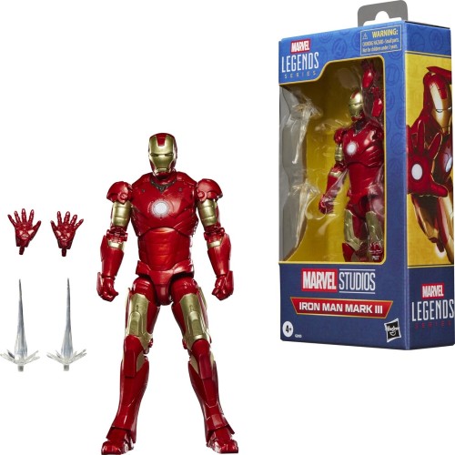 Hasbro Marvel Avengers Legends Series Iron Man Mark Iii, Iron Man Film Collectible 15-Cm-Scale G2055 5010996356529