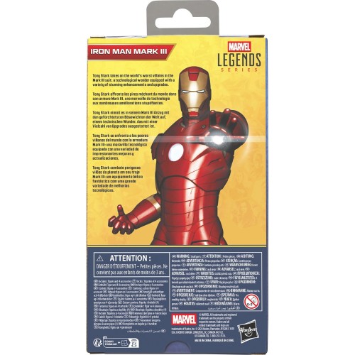 Hasbro Marvel Avengers Legends Series Iron Man Mark Iii, Iron Man Film Collectible 15-Cm-Scale Action Figure Toy G2055 501099635