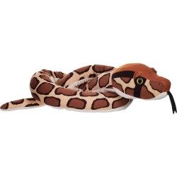 Wild Republic Republic Snakes Eco Burmese Python, Stuffed Animal, 54 Inches, Plush Toy, F 89098 092389285178