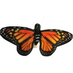 Wild Republic republic -  butterfly monarch butterfly butterfly 41 cm polyester with fing 28282 092389282825