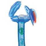 Chicco Αλυσίδα Πιπίλας Με Κλιπ Και Κάλυμμα Θηλής Μπλε C70-07263-80 8058664033058