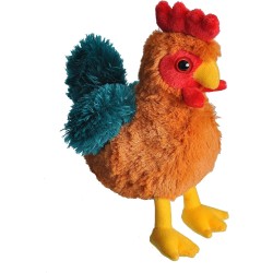 Wild Republic Hug'ems Soft Toy, Gifts For Kids, Rooster Cuddly Toy 18Cm 21274 092389212747