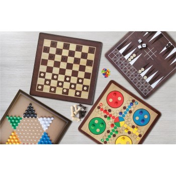 Ambassador Games MAM Ξύλινο Craftsman Game House Deluxe GF033 4897049301726