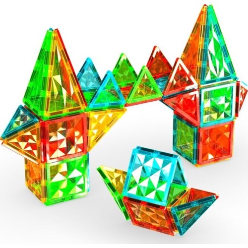 Geomag Magnetic Tiles Gems 60pcs. PF.224.103.00 7640122241030
