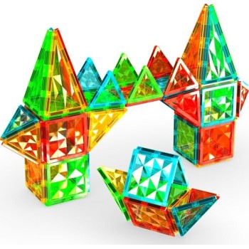 Geomag Magnetic Tiles Gems 60pcs. PF.224.103.00 7640122241030