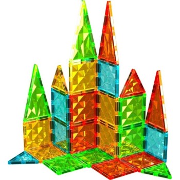 Geomag Magnetic Tiles Gems 60pcs. PF.224.103.00 7640122241030