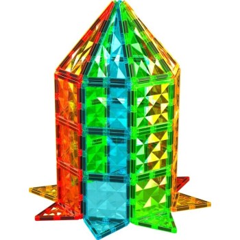 Geomag Magnetic Tiles Gems 60pcs. PF.224.103.00 7640122241030