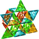 Geomag Magnetic Tiles Gems 60pcs. PF.224.103.00 7640122241030
