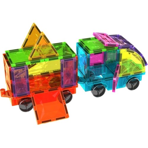 Geomag Magnetic Tiles Gems Vehicles 24pcs. PF.224.221.00 7640122242112