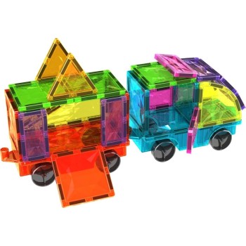 Geomag Magnetic Tiles Gems Vehicles 24pcs. PF.224.221.00 7640122242112