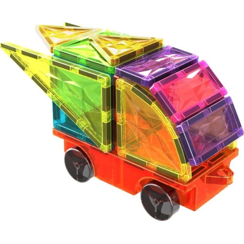 Geomag Magnetic Tiles Gems Vehicles 24pcs. PF.224.221.00 7640122242112