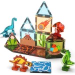 Geomag Magnetic Tiles Dino World 25pcs. PF.224.221.00 7640122242211