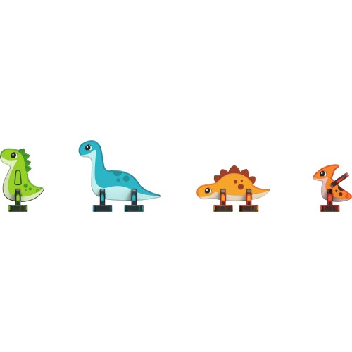 Geomag Magnetic Tiles Dino World 25pcs. PF.224.221.00 7640122242211