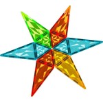 Geomag Magnetic Tiles Gems Rocket 32pcs. PF.224.105.00 7640122241054