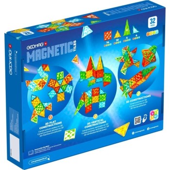 Geomag Magnetic Tiles Gems Rocket 32pcs. PF.224.105.00 7640122241054