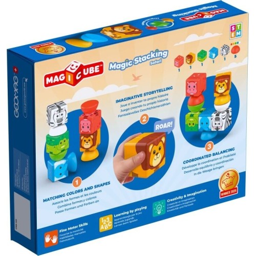 Geomag Magicube Magnetic Magic Stacking Safari 10 PF.331.305.00 871772003052