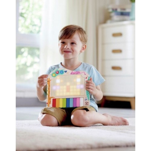 Hape Early Melodies Ξύλινο Πιάνο Pixel E0635 6943478045453