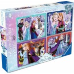Ravensburger Disney Frozen Παζλ 4x100 Τεμ. Frozen 12004318 4005555043188