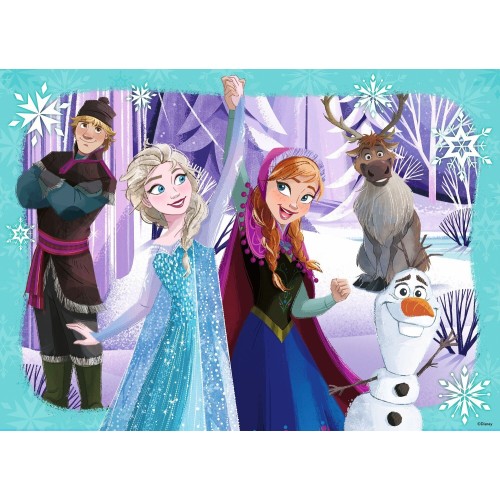 Ravensburger Disney Frozen Παζλ 4x100 Τεμ. Frozen 12004318 4005555043188