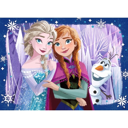 Ravensburger Disney Frozen Παζλ 4x100 Τεμ. Frozen 12004318 4005555043188