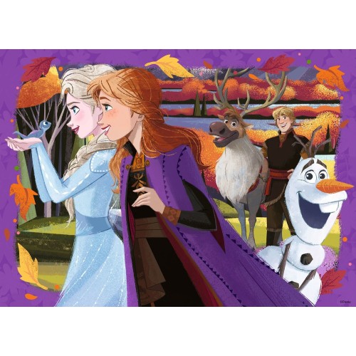 Ravensburger Disney Frozen Παζλ 4x100 Τεμ. Frozen 12004318 4005555043188