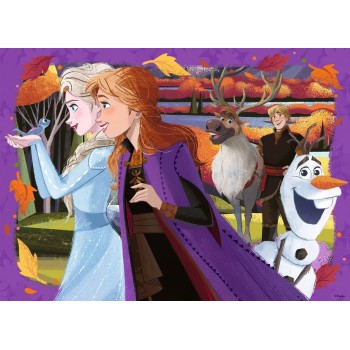 Ravensburger Disney Frozen Παζλ 4x100 Τεμ. Frozen 12004318 4005555043188
